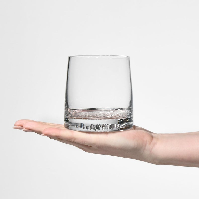 Krosno Whisky Set | 1 Ã— 32.1 oz Decanter & 6 Ã— 10.1 oz Glasses | Fjord Collection | For Home, Restaurants & Parties | Gift for Whisky Connoisseurs | Lead-Free Crystal Glass - Image 4